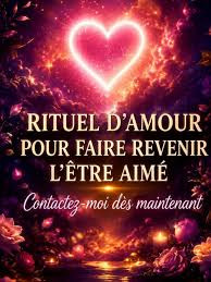 Rituel pour faire revenir l’être aimé